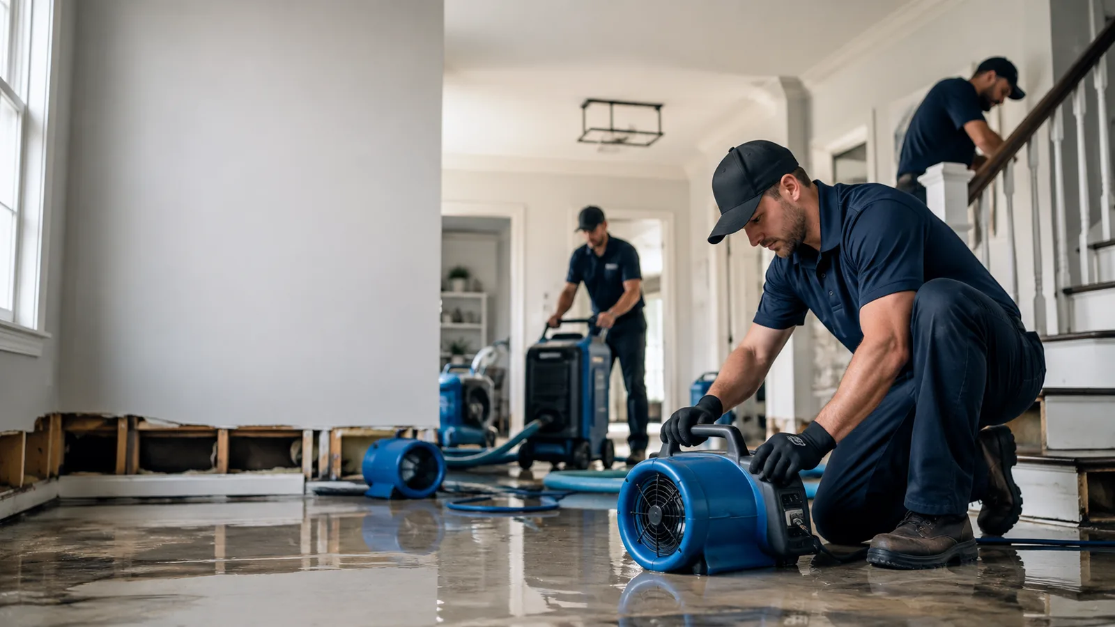 Water Damage Restoration in Flagtown, NJ near me